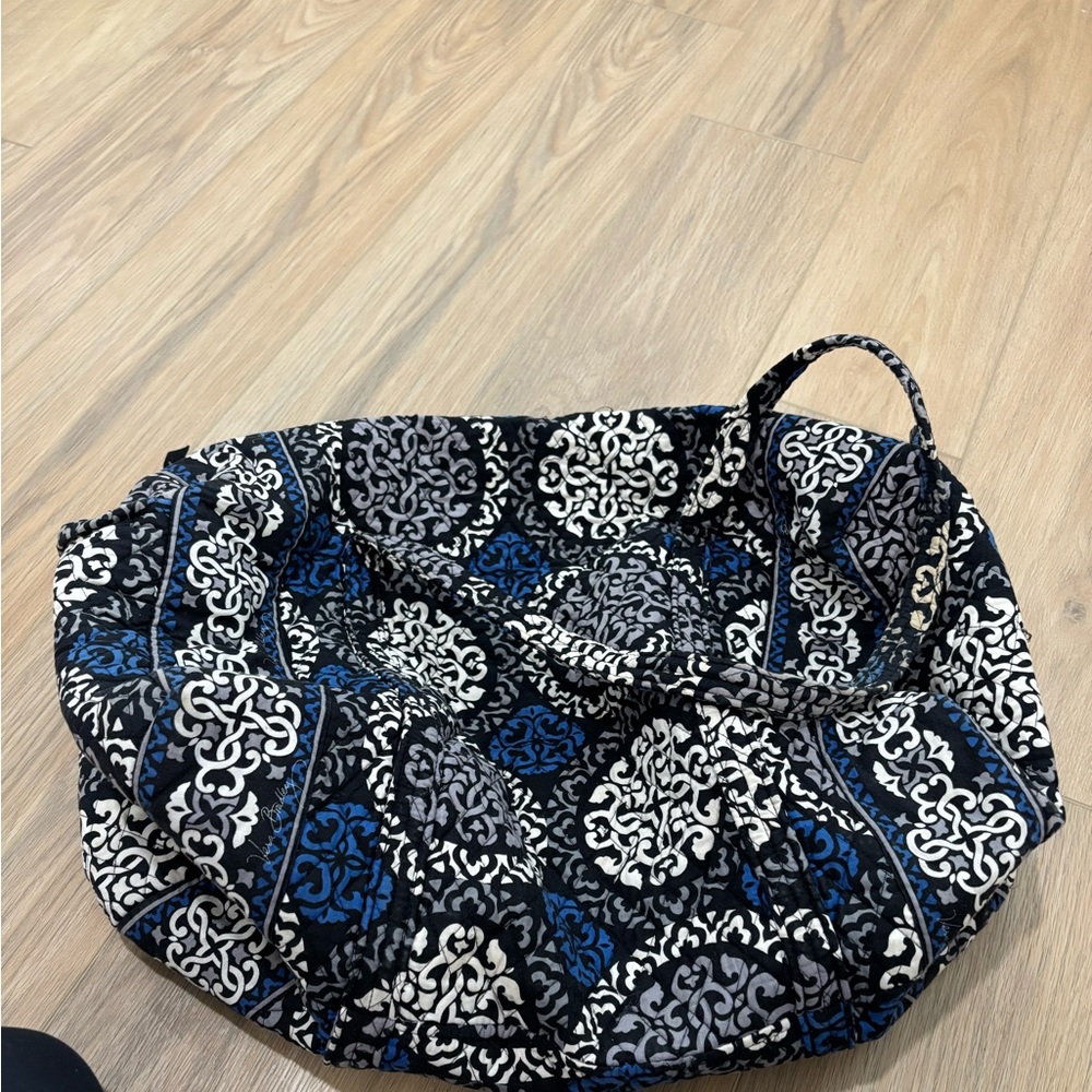 Vera Bradley large quilted duffle bag
